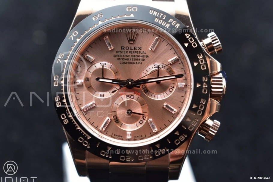 Best on 763 Strap BTF HighQuality Oysterflex 116515 SA 1:1 Edition Rubber RG Dial Daytona 0822